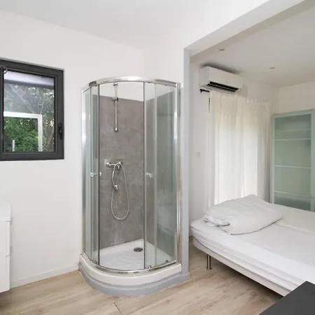 Vue Mer, Contemporain, Climatisation, Jardin, Terrasse, 2 Salles De Bains 아파트 생 망드리에 쉬르 메르